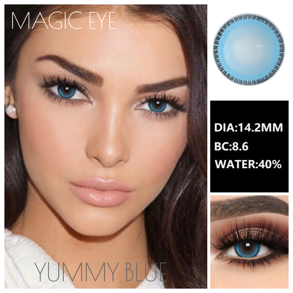 OEM Hazel Cheap Green Lenses Power Colored Contacts Red Yearly Blue Wholesale Price