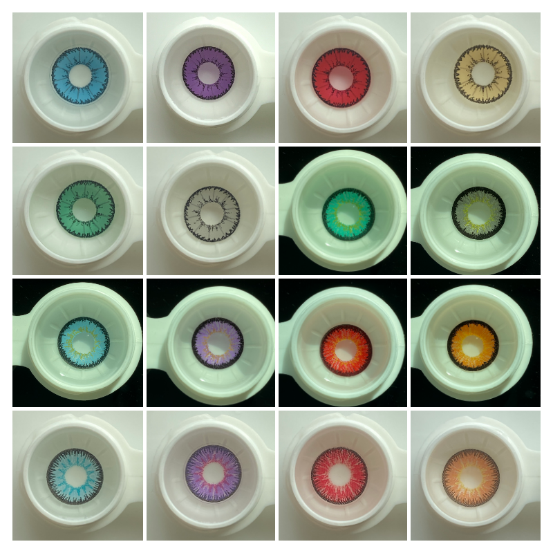 Wholesale cosplay crazy eye anime contact lenses