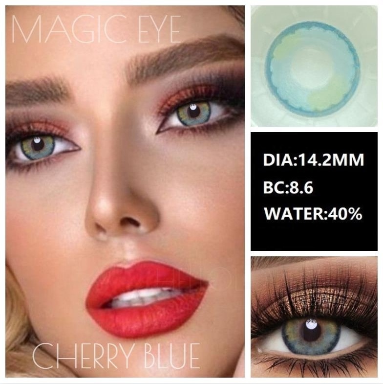 OEM Hazel Cheap Green Lenses Power Colored Contacts Red Yearly Blue Wholesale Price