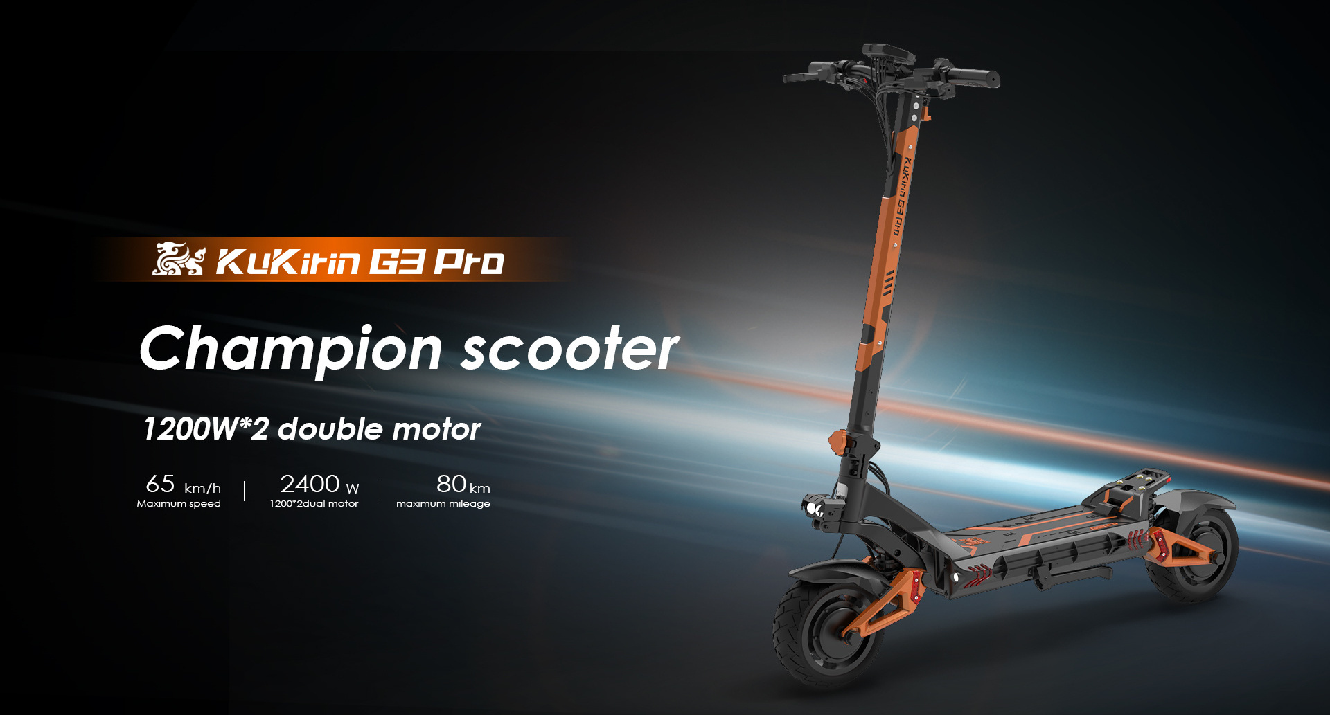 Kugookirin EU Kukirin G3 Pro 2023 Powerful China Mobility Moped 2000 W 60Km/H Water Cabin Electric Scooters For Heavy People