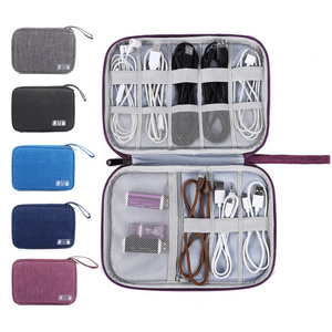 Storage Bag for Watch Band Strap Case Data Cable Mobile Power Supply Earphone Pouch Case Travel Organizer bag for Apple watch