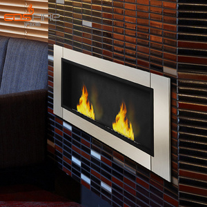 Eco-Friendly ethanol fireplace insert bioethanol stove safety