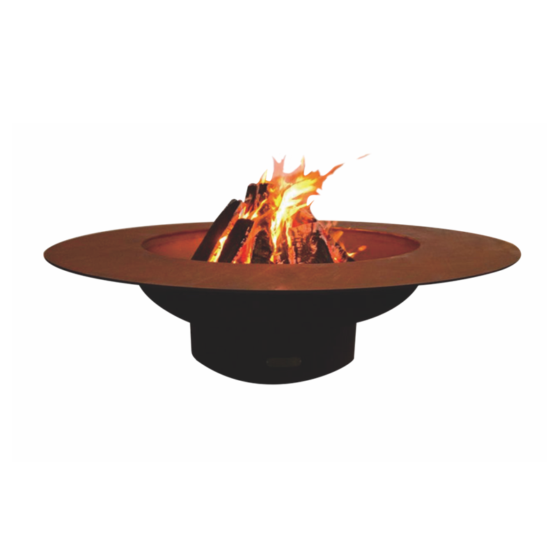 Heavy duty carbon steel circle fire pit camping fire pit gerden