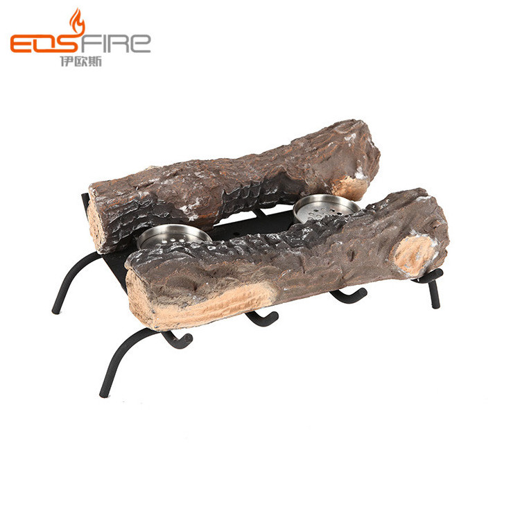 EOS FIRE decorative wood for fireplace inside wood burning cheminee fireplace garden