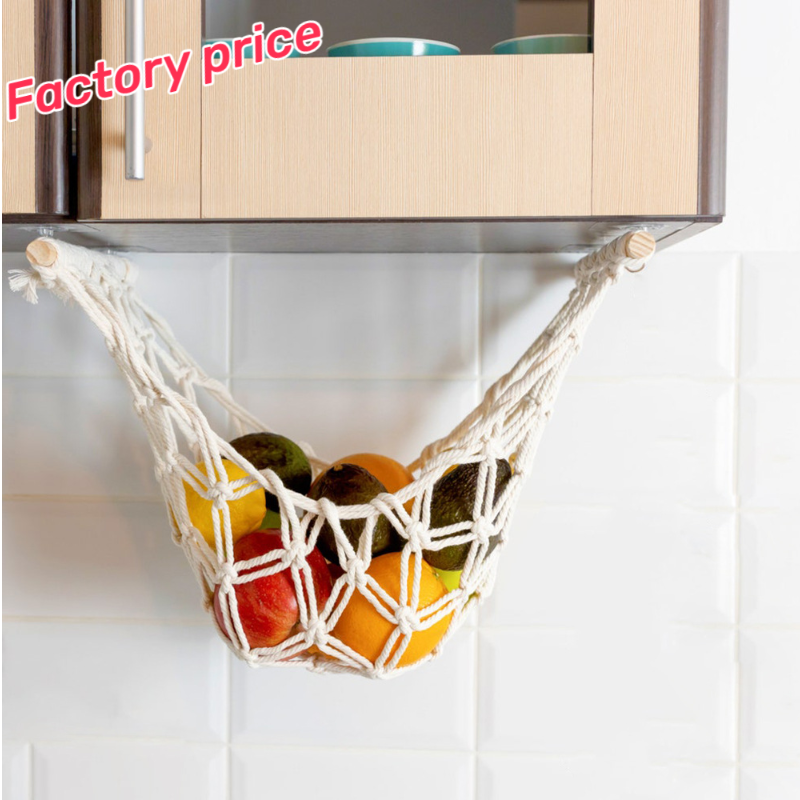 best selling Hangers Holder Basket macrame fruit hammock