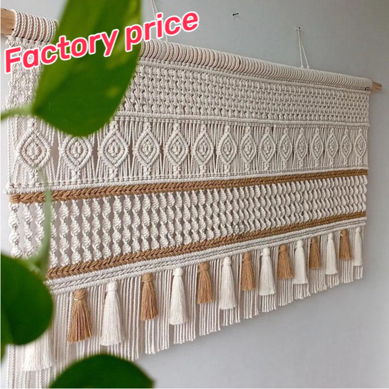 Well-designed eco-friendly wall decorations for home home decoration macrame wall hanging moon bat macrame wall hanging