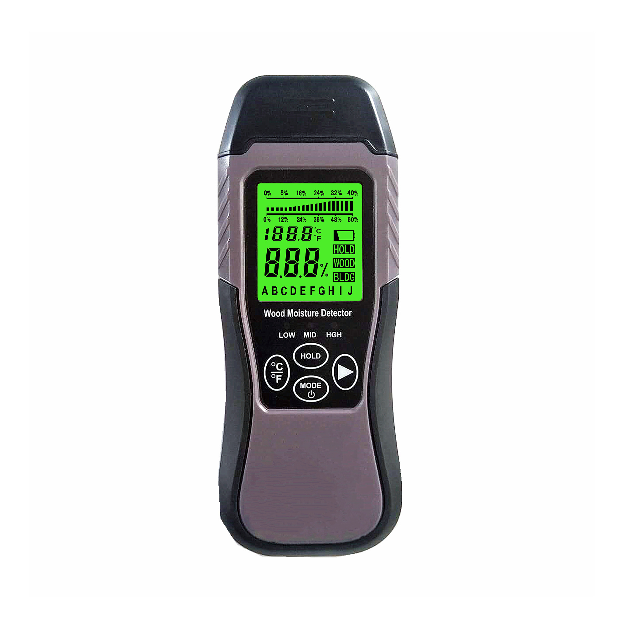 2020 New! 5-50%Two Pins Digital Wood Moisture Meter building material HumidityTester Hygrometer Timber Damp Detector