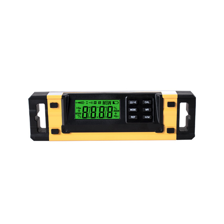 9 Inch 22cm LCD Backlight Electronic Measuring Spirit Level Meter Digital Magnetic Level