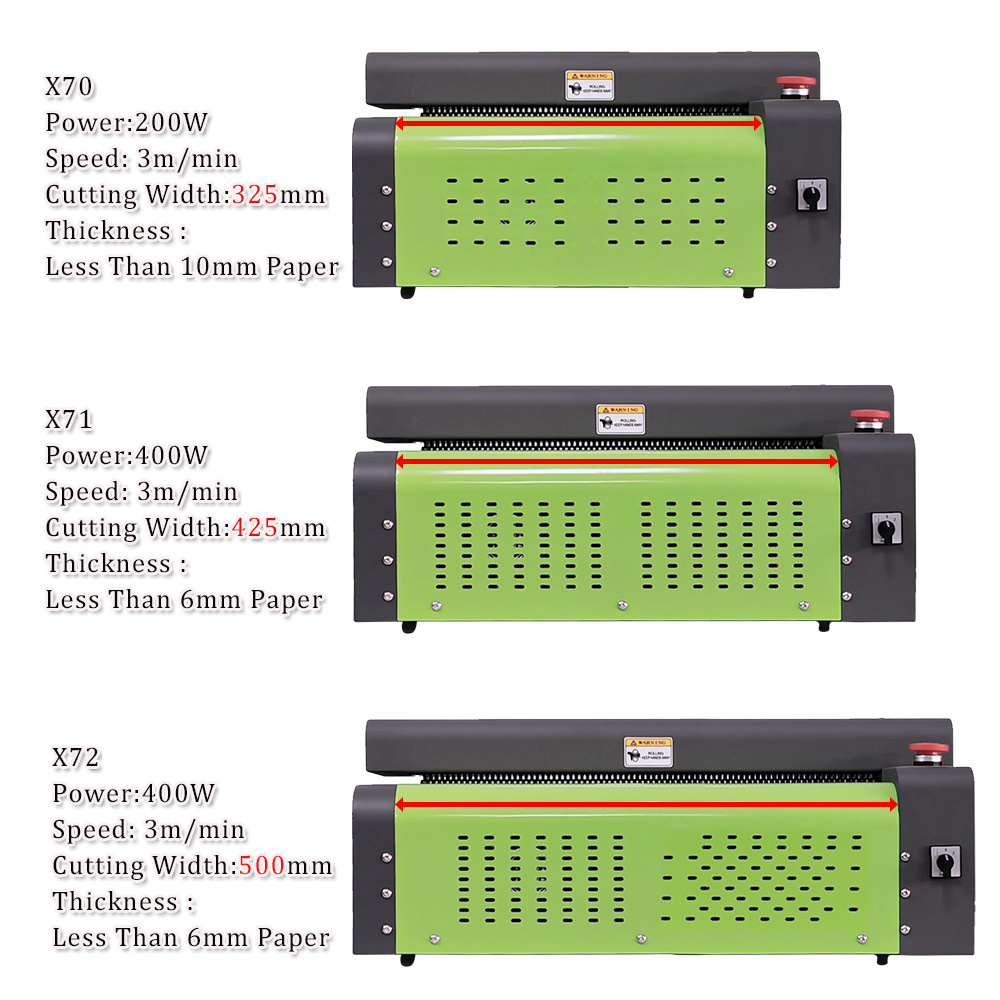 Small Cut Thick Used Corrugated Cardboard Cutting Machine For Packaging