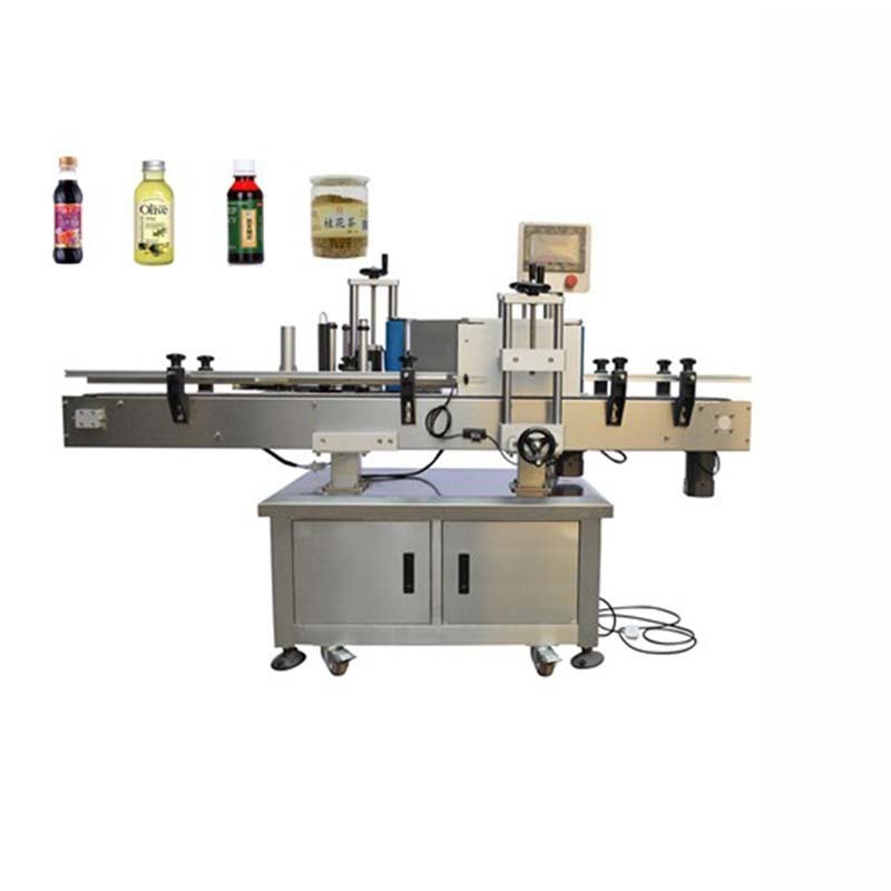 Automatic Adhesive Stick Roller Label Bottle Labeler Square Round Vial Water Bottle Labeling Machine