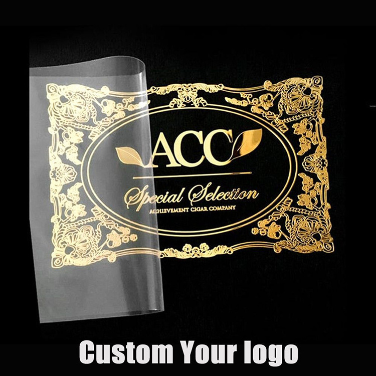 Custom OEM Crystal Stickers Bulk Gold Metal Perfume Package Classic Brand Private Label Logo Sticker for Perfume Bottle