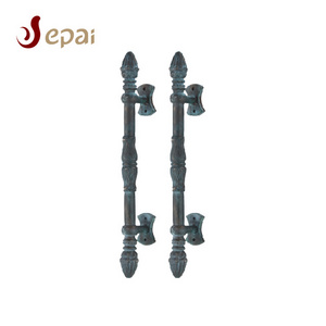 2022 epai Customized antique knob bronze vertical door pull handles