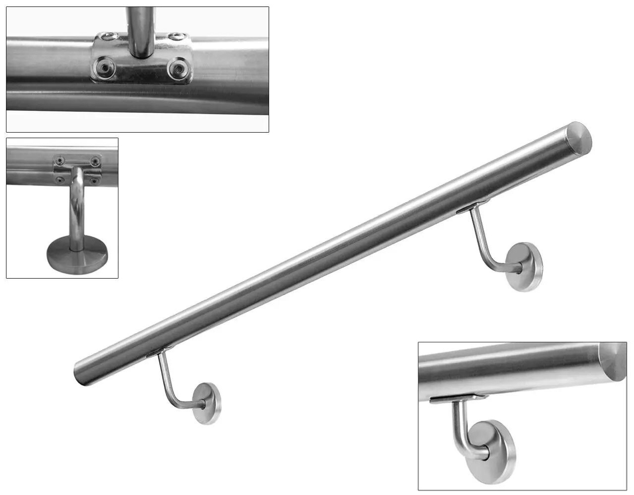 Wholesale Stainless Steel Stairs Balcony Railing bracket Handrail Balustrade Accessories