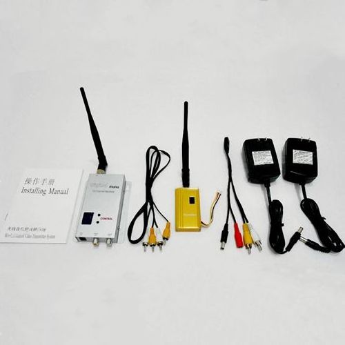 1.2G 8CH 1500mw AV Sender Wireless FPV Ghz TV Audio Video Transmitter Receiver QAV250 Quadcopter Racing Drones UAV