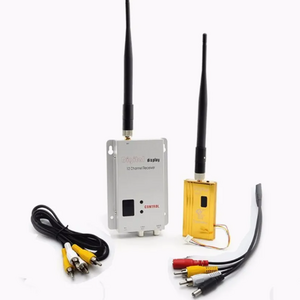 1.2G 8CH 1500mw AV Sender Wireless FPV Ghz TV Audio Video Transmitter Receiver QAV250 Quadcopter Racing Drones UAV