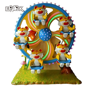 Mini Ferris Wheel Amusement Kiddie Ride Attractive Kids Guangzhou School Products 220V Indoor Amusement Park Equipment 5 Players