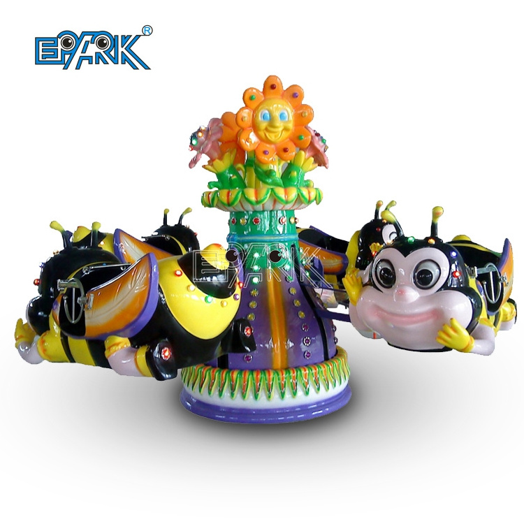 Cheap Price Children Amusement Park Games Machine Happy Flying Bee Airplane Small Plane Rides