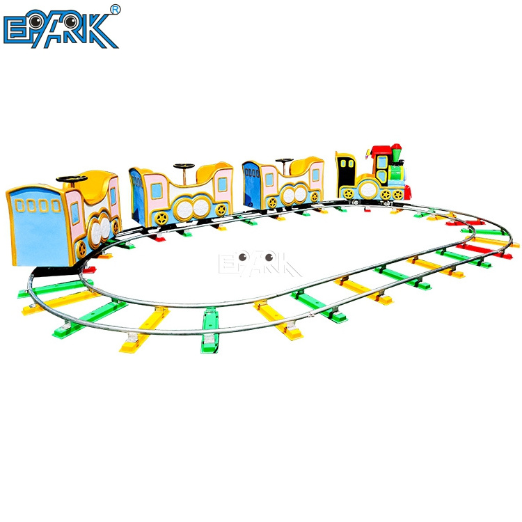 Commercial Games Amusement Park Kiddie Ride On Train ,Railway For Children