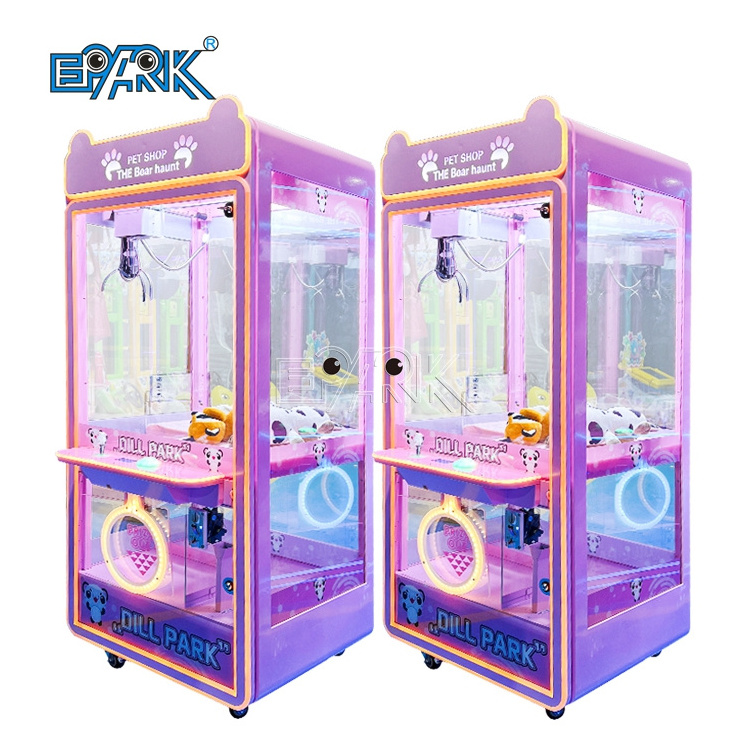 Guangdong Game Machine 100 Dollar Claw Machine Lcd Screen Claw Crane Machine For Small Business