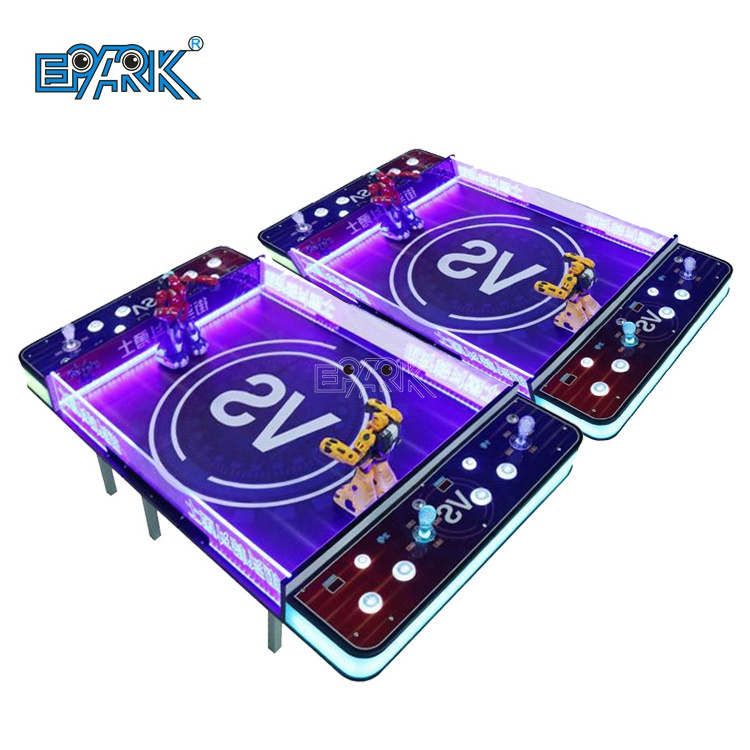 New 4 Players Arcade Table Manufacturer Intelligent Remote Control Fight Toy Robot With Sound And Light