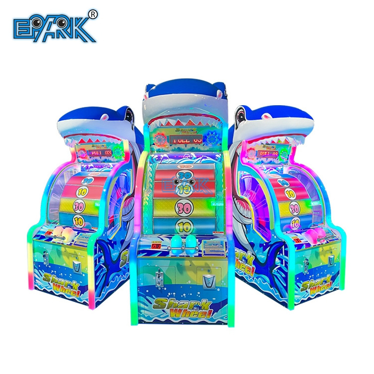 Lucky Bass Wheel Coin Operated Ticket Prize Arcade Redemption Lottery Game Machine Lottery Ticket Machine