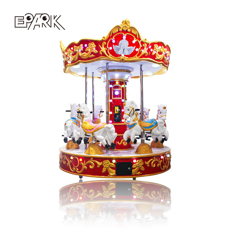 Indoor Outdoor Amusement Park Kids Ride Coin Operated Carousel Ride Amusement Animal Ride For Sale