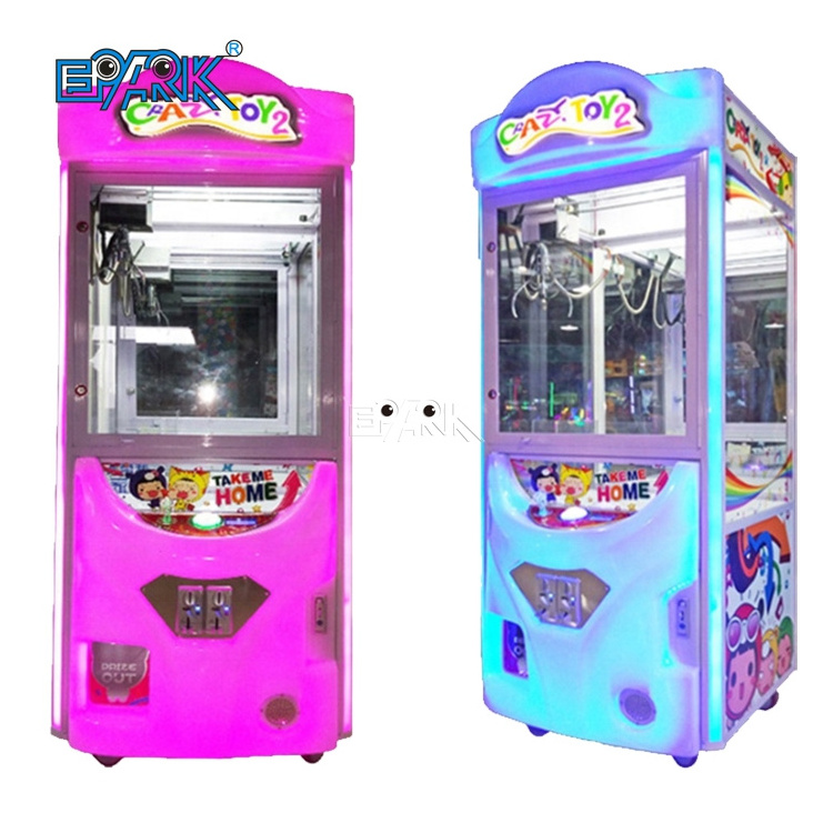 Classic Claw Crane Machine Crazy Toy 2 Crane Machine Coin Operated Games Catch Doll Gift Game For Sale