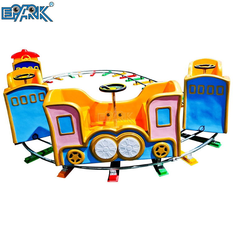 Children Outdoor Kids Train Track Electric Amusement Park Train For Sale