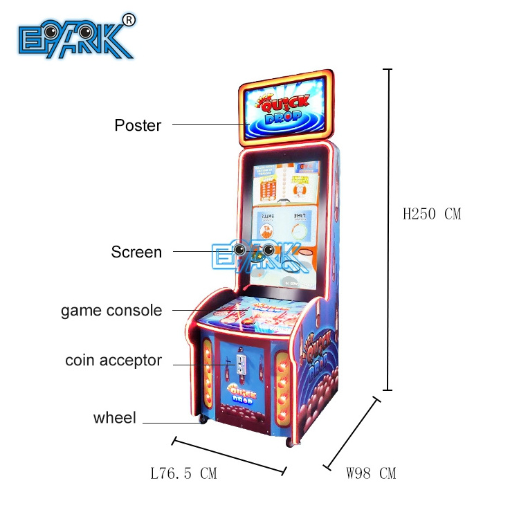 Factory Direct Sale Shopping Mall Arcade Redemption Prize Arcade Tickets Lottery Game Machine