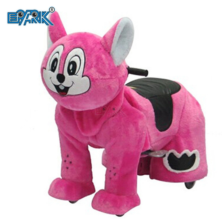 Adult and Kid Size Animal Ride Kids Riding Toys Plush Animal Electric Rides for Sale Ride on Toy Dog Unisex 100kg 12V14AH 1pcs