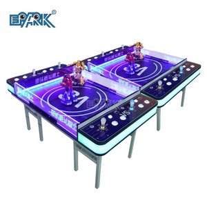 New 4 Players Arcade Table Manufacturer Intelligent Remote Control Fight Toy Robot With Sound And Light