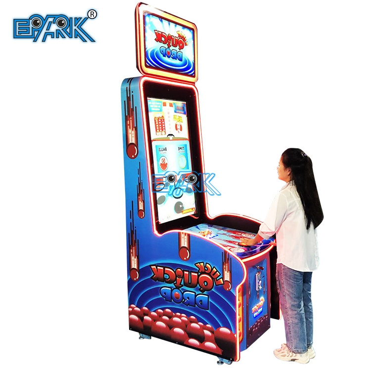 Coin Operated Indoor Arcade Kids Video Game Machine Redemption Prize & Lottery Game for Ages 3+ Years Coin Pusher Type