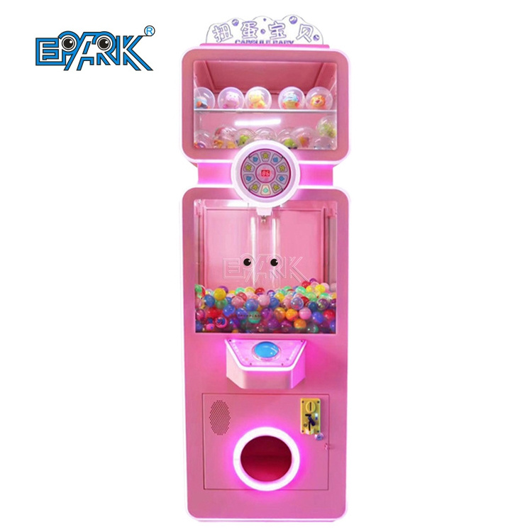 Blue Capsule Toy Vending Gacha Machine Gashapon/Gumball Machine/Mini Candy Dispenser Gumball Machine