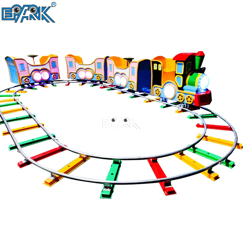 Commercial Games Amusement Park Kiddie Ride On Train ,Railway For Children