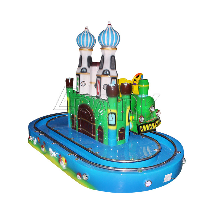 Cheap Price Round Castle Kiddy Ride Train Game Machine Games Video Games For Sale Coin Operated Kiddie Rides Of Helicopter