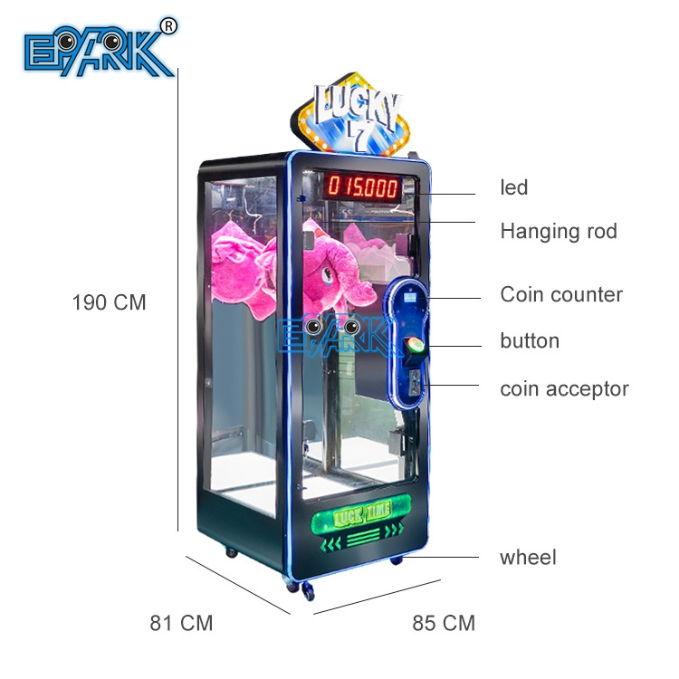 Top Selling Amusement Small Toys Operated Coin Game Machine Shopping Mall Automatic Arcade Claw Machine For Kids