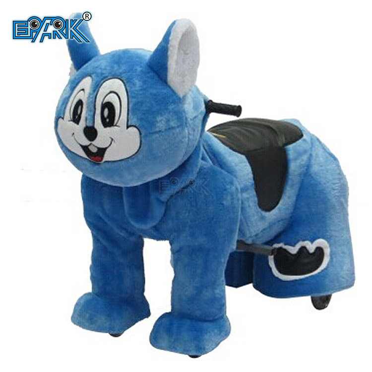 Adult and Kid Size Animal Ride Kids Riding Toys Plush Animal Electric Rides for Sale Ride on Toy Dog Unisex 100kg 12V14AH 1pcs