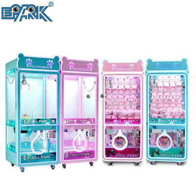 Cheap Amusement Park Coin Operated Game Machine Toy Vending Arcade Claw Crane Machine Claw Machine With Bill Acceptor