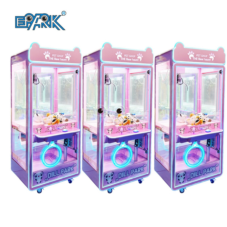 Guangdong Game Machine 100 Dollar Claw Machine Lcd Screen Claw Crane Machine For Small Business