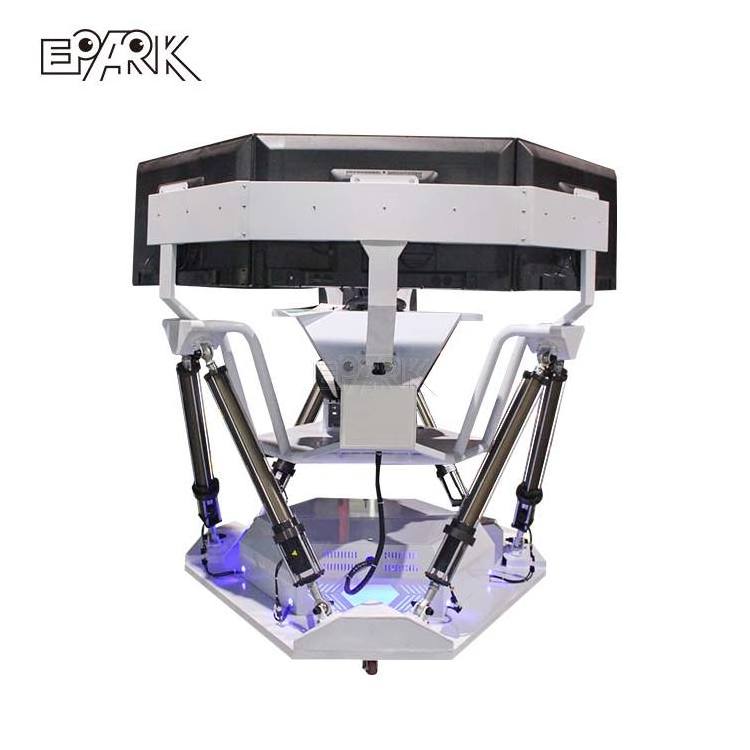 New Virtual Entertainment 9D VR Three 3 Screen 6 Dof Racing Simulator Car Game Driving Simulator For Driving School