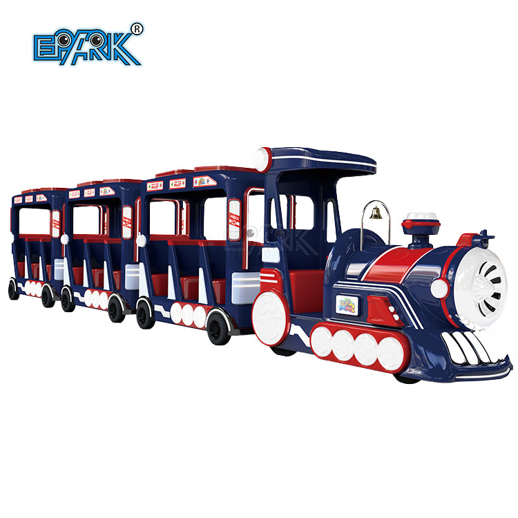 Factory Amusement Park Low Price Adult Kiddie Ride Road Mini Trackless Train For Sale