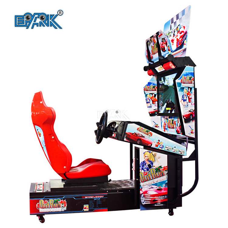 EPARK  Coin Operated Outrun 32 Car Racing Games Machine Simulator Arcade Simulator Driving Game Machine For Sale