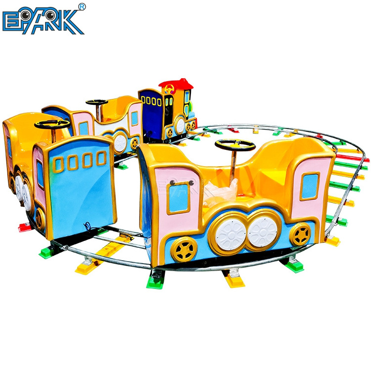 Children Outdoor Kids Train Track Electric Amusement Park Train For Sale