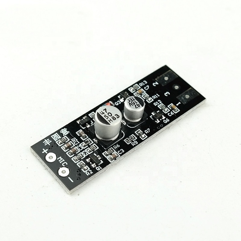 eParthub 48V phantom power electret microphone microphone amplifier board with XLR cannon head