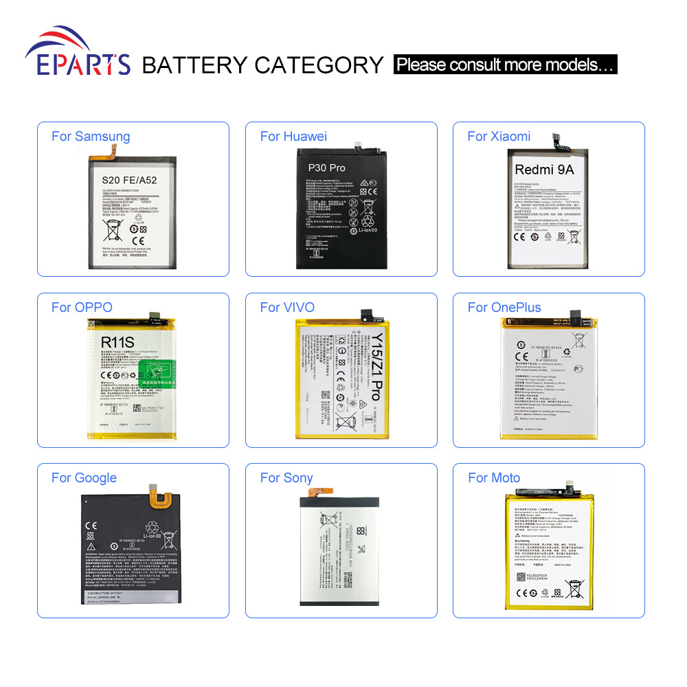 Factory Mobile Cell Phone Lithium Battery For Vivo B-h9 Rechargeable Battery