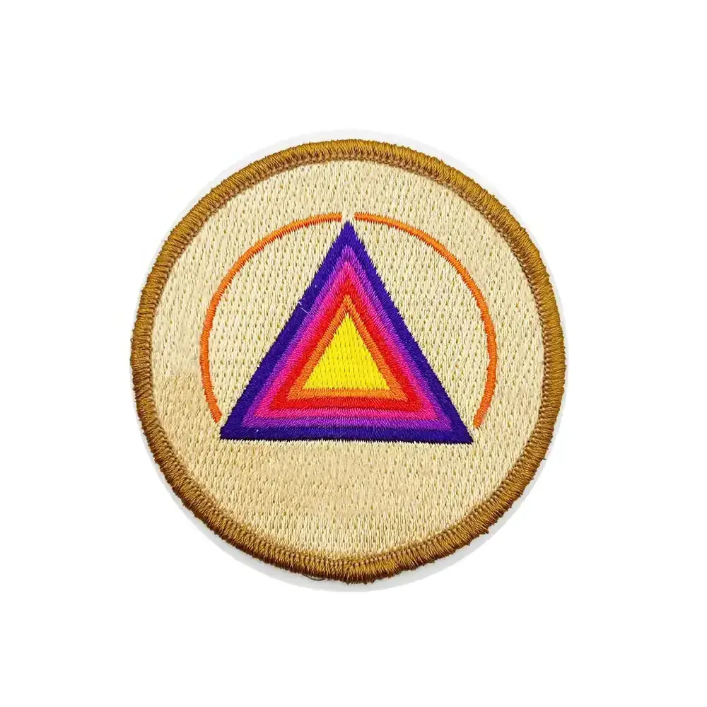 customized badges embroidered label patches best quality embroidery iron on sew on patches for cloths