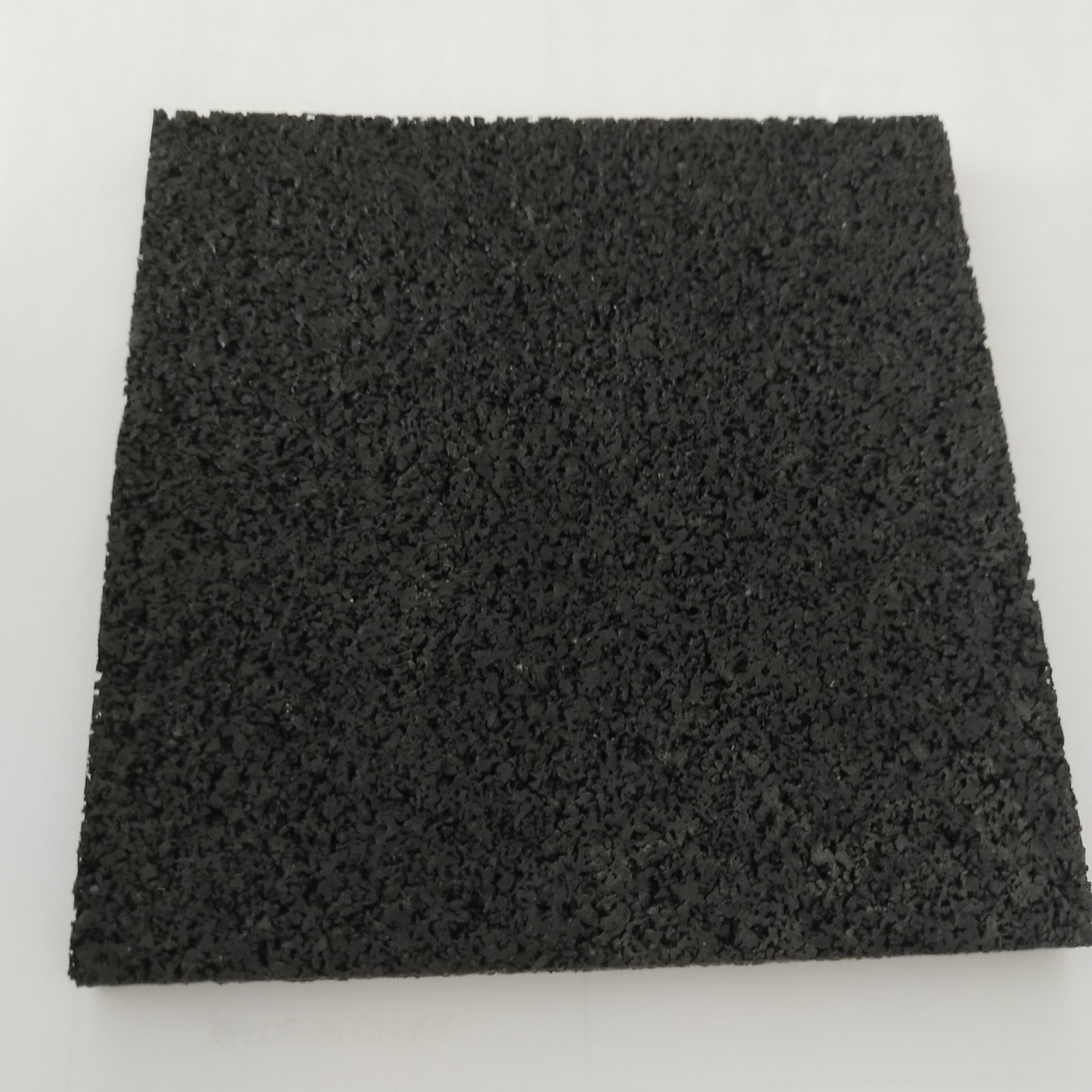 Low density pure black rubber rolls acoustic rubber underlay /interlocking rubber mat