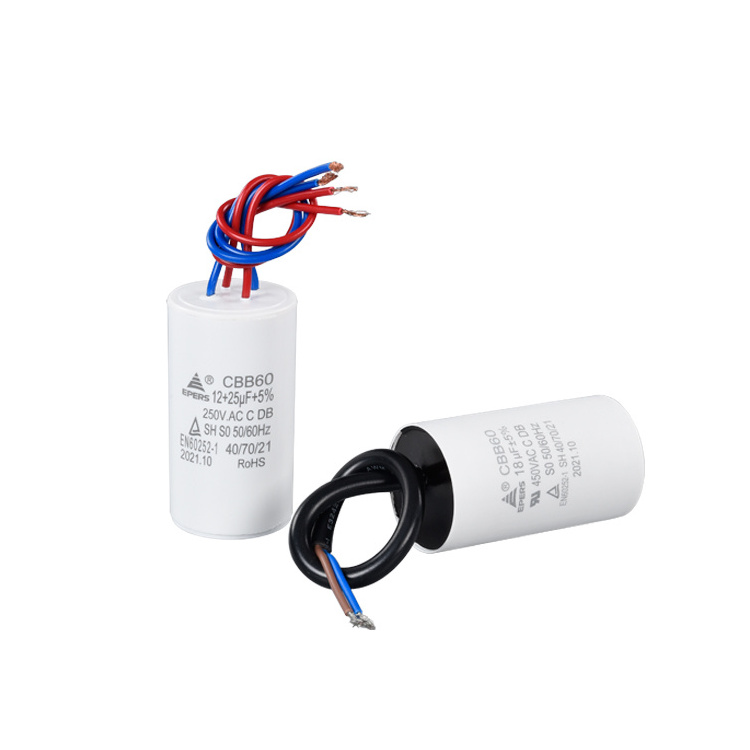 Motor Starting 25 85 21 sh Kondensator 50 60hz 250vac 10uf cbb60 Capacitor