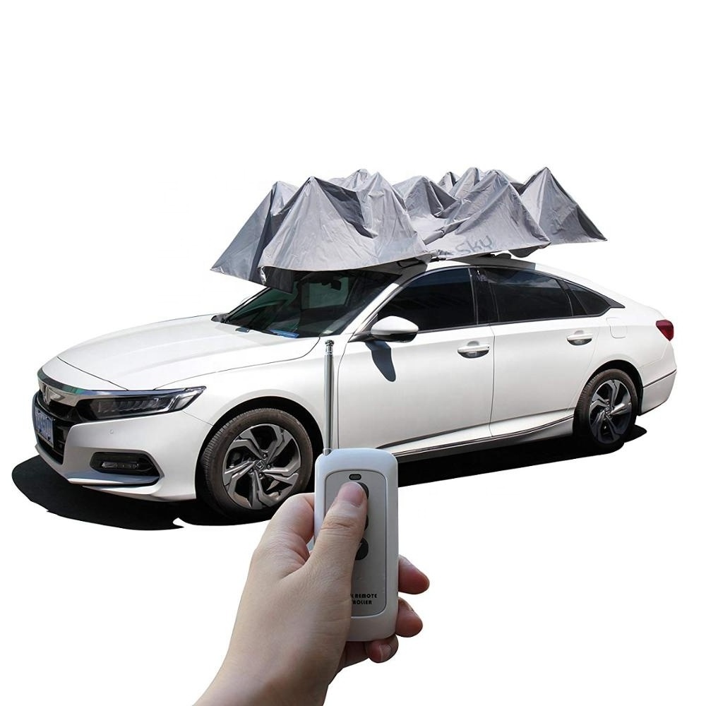 Auto Car Sun Sunshade Cover Automatic Car Roof Umbrella Portable Tents For Suv Coach Vehicle Car Umbrella