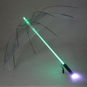 Wholesale Cool Runner Light Saber LED Flash Light Umbrella folding umbrella Hallowmas Led Umbrella